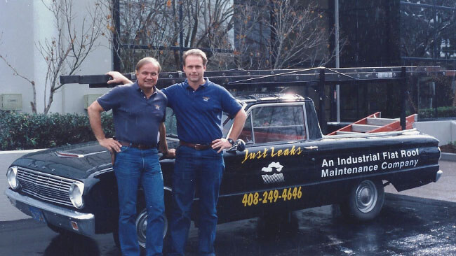 Historic Just Leaks company vehicle